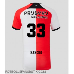 Feyenoord David Hancko #33 Replika Hemmatröja 2024-25 Kortärmad